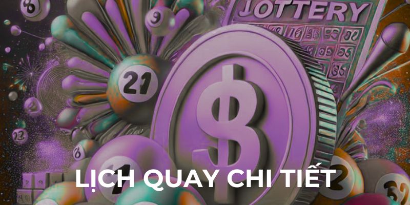 Lịch quay chi tiết của xổ số miền Trung