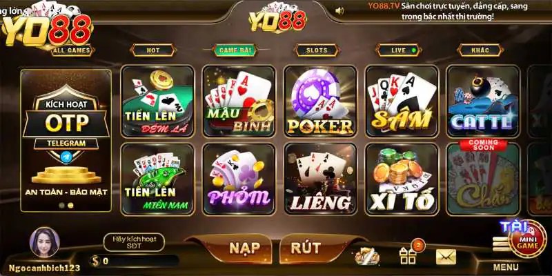 Yo88 là một trong những nền tảng giải trí trực tuyến nổi bật